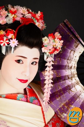 京都　舞妓変身