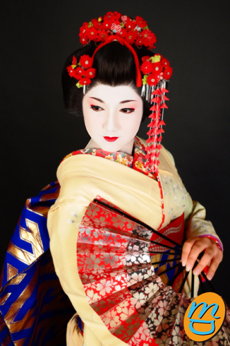 京都　舞妓変身