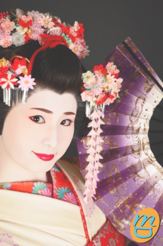 京都　舞妓　変身