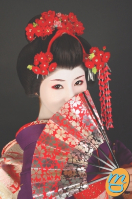 舞妓　化粧