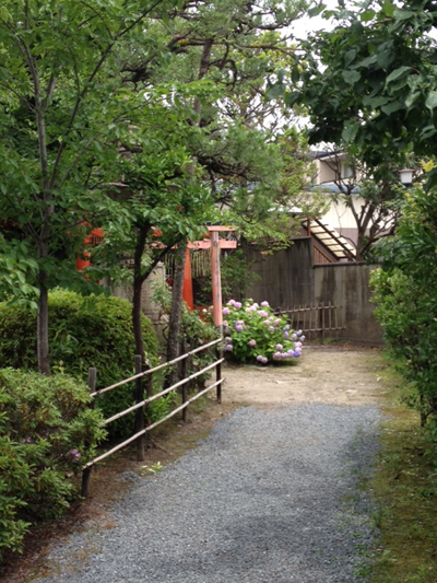 神泉苑　舞妓　祇園祭
