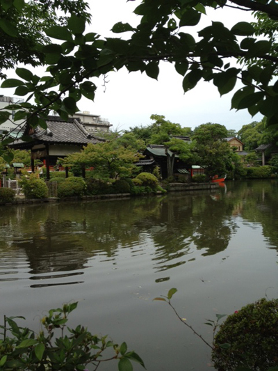 神泉苑　舞妓　祇園祭